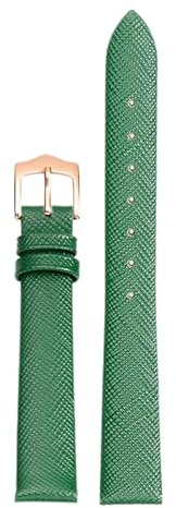 Armband 10mm Echtlederarmband 14mm Uhrenkette für Damen, Farbe 21, 14mm