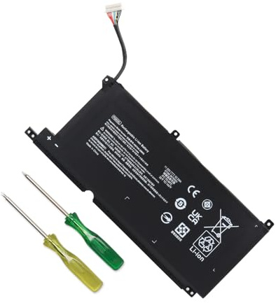 Glaxcidy PG03XL Battery Compatible with HP Pavilion Gaming 15-DK 15-DK0000 | 15-DK0020TX 16-A0005TX HSTNN-DB9G HSTNN-OB1I L48430-AC2 L48495-005 L48430-AC1 PG03052XL CS03046XL PGO3XL [11.55V/52.5Wh]