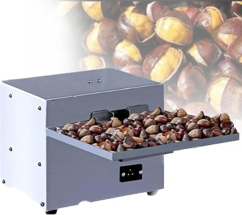 GFXYQPDNV Peladora eléctrica,peladora de castañas,peladora y abridora automática de castañas,máquina semiautomática para Romper castañas,