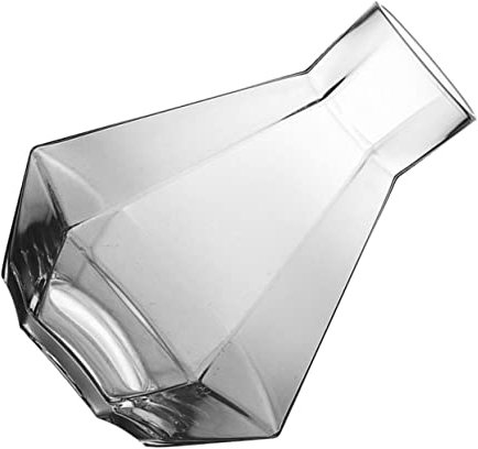 OKUMEYR Crystal Glass Water Jug Set 1340ml Heat-Resistant Glass Kettle Large Capacity Water Pot for Home Use Cold Beverages and Juice Serving