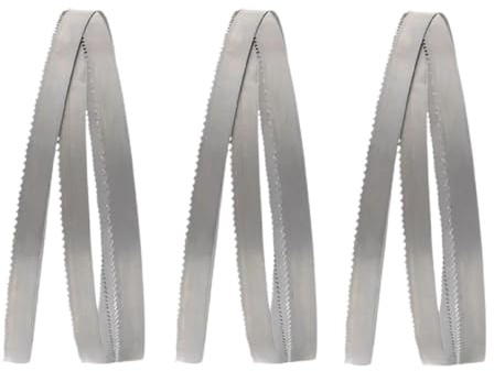 SXPXP Scie à Ruban Lames de scie à Ruban 14-18TPI, Lames de scie bimétalliques M42 44 7/8 Pouces, Lame de scie à métal 1140x13mm for Couper du Bois Dur et du métal 3 pièces