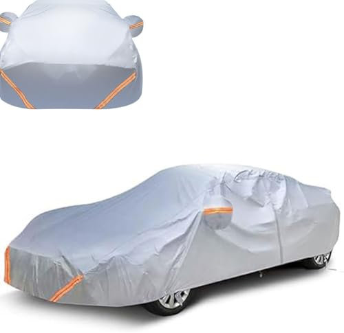 Truck Car Cover Compatible With Jeep Wrangler JK JL CJ YJ TJ 2 Door 1987-2023| Waterproof Full Car Covers Windproof UV Protection Outdoor Truck Pickup Covers QiuShuiDr