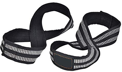 Tbest STOCKES DE TIRESTES DE LA Lavement, BRODES DE DIEDLIFT, Gym FITNY Soutien ÉQUIPEMENT DE Support avec LA MANIQUE DE RÉDAGNE pour Les PROBLES pour UPS (M)