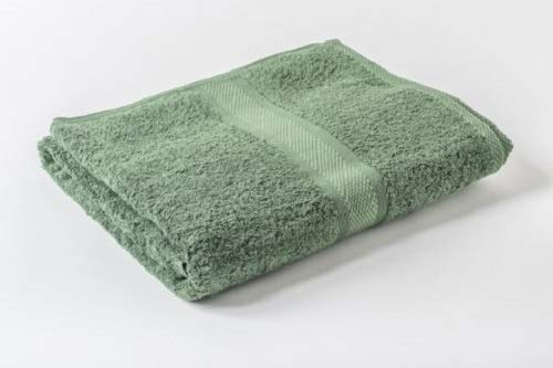 RPT 100% Egyptian Cotton Face Flannels 500 Gsm - 2 Pack (Bottle Green)