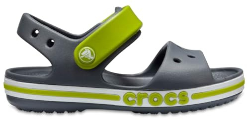 Crocs Unisex Kinder Bayaband Sandal K Sandalen, Charcoal, 20/21 EU
