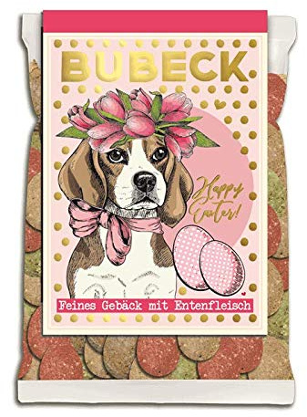 Bubeck | Osterkekse für Hunde | 5 x 210g | natürlich getreidefrei | gebackenes Hundeleckerli