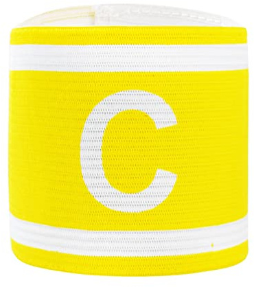 VerteLife Kapitänsarmband, Verstellbare Unisex Armbinde, Fußball Fußball und Rugby Kapitän Armbinde, Sportarmband