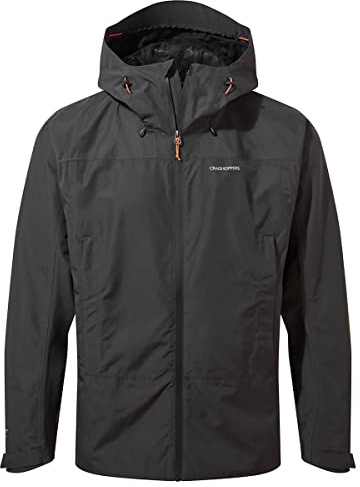 Craghoppers Men's Creevey Waterproof Jacket, Wind Resistant, Breathable - Perfect for Outdoors, Walking, Hiking & Camping