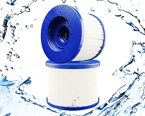 Kvjicdo Filtro per piscina adatto per vasca idromassaggio CO-Z, per vasche idromassaggio gonfiabili, vasche portatili, piscine, vasche idromassaggio all'aperto e accessori per piscine fuori terra