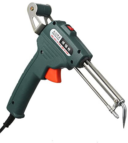 Auto Welding Soldering Iron,220V 60W External Thermal Manual Welding Automatic Feed Soldering Iron Electric Temperature Tool Adjustable Solder Tool Kit Fast Heating