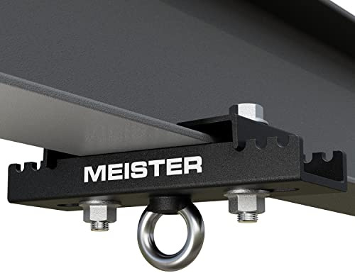 Meister Balkklämma, klämfäste för boxnings- och MMA-säckar, upphängningsremmar och takfästen, svart, 9–14 cm