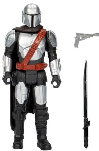 Star Wars Epic Hero Series The Mandalorian-actionfigur på 10 cm