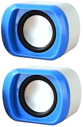 Altoparlante stereo alimentato da USB, computer per desktop - Altoparlante multimediale portatile,Altoparlante USB di qualità del suono chiaro, altoparlanti da scrivania per la famiglia,