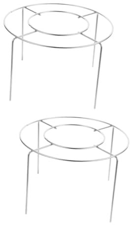 Cabilock 2 Piezas De Rejilla De Enfriamiento Invertida Herramientas para Hornear Pan Rejilla para Enfriar Pasteles Suministros De Cocina Rejillas De Enfriamiento para Hornear Soporte