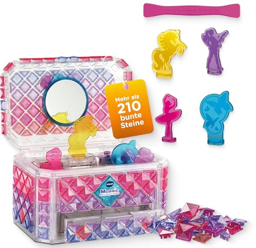 VTech Mosaic Magic Lights Schmuckkästchen mit 210 Mosaiksteinen