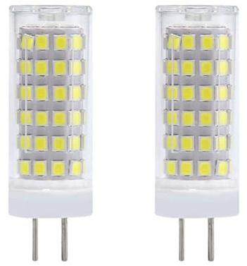 JZLBBC 7W G6.35 Lampadina LED Luce Bianca CalLampadine Paesaggio JC Bi-Pin Base 220V 70W T4 Lampadine di Ricambio Alogene Dimmerabile 7W-2PC Warmwhite