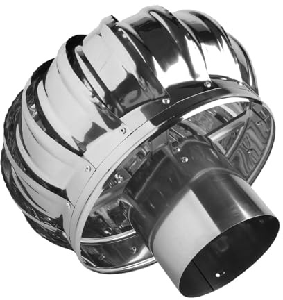 Comignolo Girevole Cappa di scarico Ventilatore Cappa in acciaio inox