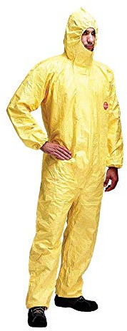 DuPont Homme D13395699 overalls and coveralls workwear apparel, Jaune, 3XL EU