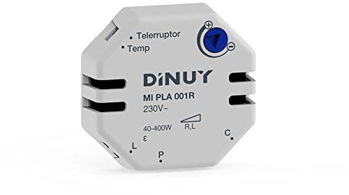 Dinuy MI.PLA.001R - Minutero electronico planta 230v regulador, 40-400W
