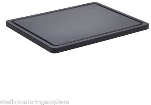 Professional Non Slip Black Bar Board 32.5x26.5, Chopping Board, Cocktail Prep