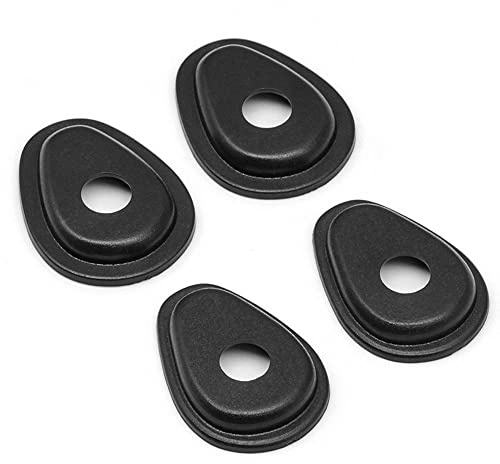 Kaimeilai Motorrad Binker Adapterplatten, 4 Stück Motorrad Blinker Adapterplatten Blinkerplatten, LED Miniblinker Montageplatten für MT-07 FZ-07 MT-09 FZ-09