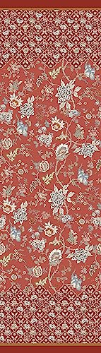 Bassetti Vicenza Foulard aus 100% Baumwolle in der Farbe Rot R1, Maße: 350x270 cm - 9325950