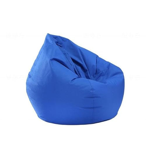 QIUMING Wasserdichter Stofftier-Aufbewahrungs-/Spielzeug-Sitzsack, einfarbiger Oxford-Stuhlbezug, Sitzsack (Füllung ist Nicht im Lieferumfang enthalten).