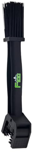 Dr. Wack - F100 Brosse pour chaîne de Vélo - Nettoyage Facile et Haute Performance - 2 Têtes de Brosse - Poils Résistants - Pour Tout Type de Vélo - Fabriqué en Allemagne