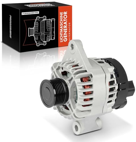 Frankberg Lichtmaschine mit Freilaufriemenscheibe Kompatibel mit Giulietta 940 500L 351 352 500X 334 Doblo Cargo 263 Doblo MPV 263 Tipo Kombi 356 357 Replace# 51884351