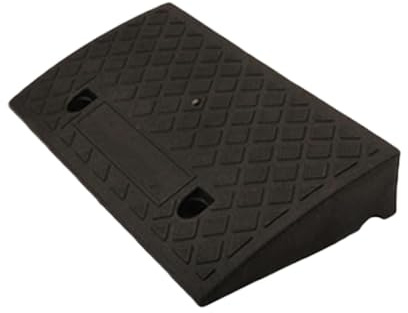 Rampa Per Marciapiede, 50 X 27 Cm X 7 Cm Rampa Carrabile Per Marciapiede In Plastica, Rampe Per Cordoli Portatili, Rampa Per Sedia A Rotelle, Versatile Per Auto, Camion, Sedia A Rotelle, Antiscivolo