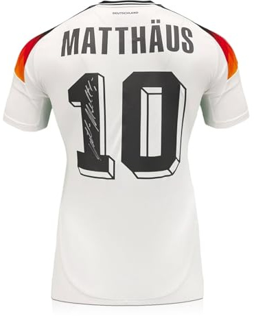 Exclusive Memorabilia Von Lothar Matthäus signiertes DFB-Trikot
