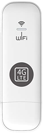Eighosee 4G WiFi USB Dongle Mobile 150Mbps MóDem Stick Tarjeta SIM Enrutador InaláMbrico USB 150Mbps MóDem Stick para Oficina en Casa,