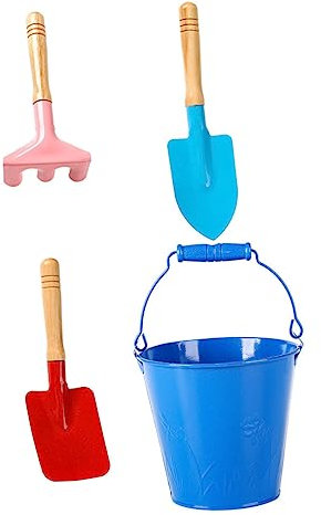 KOMBIUDA 1satz Gartenwerkzeugen Für Mädchen Teiliges Mit Schaufel Mini-hacke Und Rechen Bunte Gartenutensilien Für Kleine Für Outdoor-aktivitäten Und Spiel Im Garten