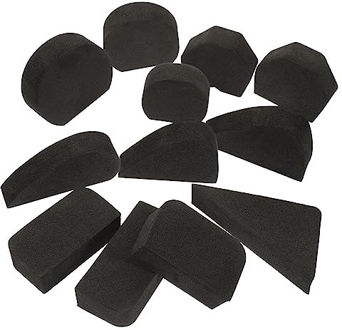 Angoily Molde para Hacer Mangos de Tazas de Cerámica de Eva, Juego de 12 Piezas, Resistente a Deformaciones, Adecuado para DIY Creativo y Repetible