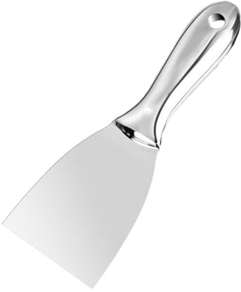 Raschietto in acciaio inox per cartongesso, finitura intonaco, raschiatura carta da parati