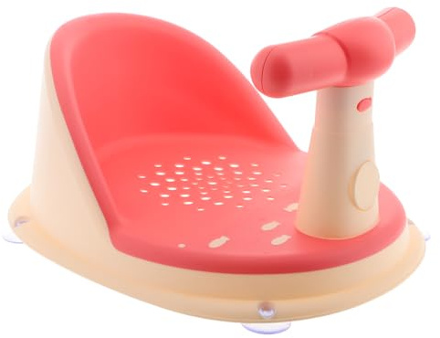 Toddmomy Ergonomischer Babybadewannensitz für 6-12 Monate Rutschfeste Saugnapf Basis Bequemer Badesitz für Badewanne und Spielzeit