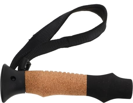 LOORGVEL Trekkingstöcke Griff Ersatz Softkork Eva Handgriff mit Handschlaufe für Wanderstöcke Ersatzgriff rutschfest für Outdoor Klettern Wandern