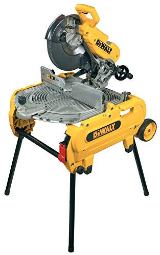 Dewalt 305 mm Tisch-, Kapp- und Gehrungssäge D27107 (2.000 Watt, werkzeuglos umzubauen von Tisch- zur Kappsäge, integrierte Transportrollen, einklappbare Standbeine)