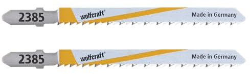 Wolfcraft 2 Stichsägeblätter BiM Länge 75 mm 2385000