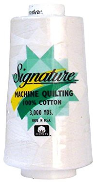 Signature Thread Signature Ctn 3000yd 100% Cotton Quilt Thread 3000 White
