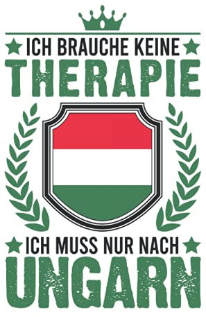 Ungarn Tagesplaner: Ungarn Therapie Ungarische Flagge Geschenk / Kalender 2022 / Wochenplaner Tagesplaner Planer / Planungsbuch To-Do-Liste / 6x9 Zoll / 100 ausfüllbare Seiten