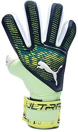 PUMA Ultra Grip 2 RC Torwarthandschuhe Kids gelbblau, 5 Kinder