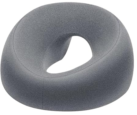 Syylqyr Massage Face Pillow, massage pillow face down Ergonomic Down Pillow for massage headrest for bed, Comfortable Beauty for Spa, Salons, and Home Use, Grey