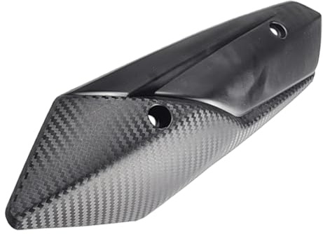 Hattba Cubiertas de tubo de escape para motocicleta, universalmente, antiquemaduras, protección de aislamiento térmico universal