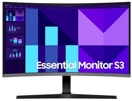 Samsung Essential S3 S27D390GAU - S39GD Series - LED-Monitor - gebogen - 68.6 cm (27)