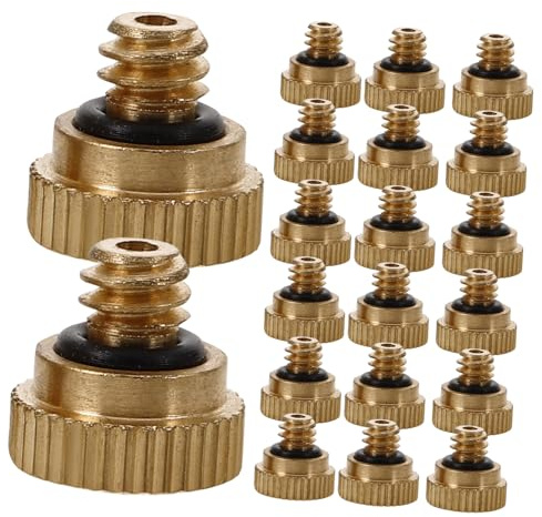 Boquilla de Nebulización 30 Piezas 0, 3mm Latón para Exterior