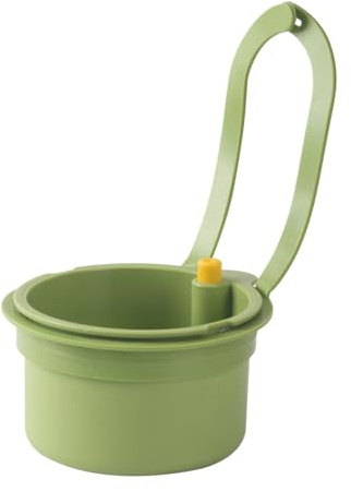 gotyou Colador Fregadero de Cocina,Cesta de Drenaje para Fregadero,Colador de Grifo Colgante para Lavar Organizador en La Cocina,Escurridor Recipiente Escurridor para Fregadero para Colgar Verde