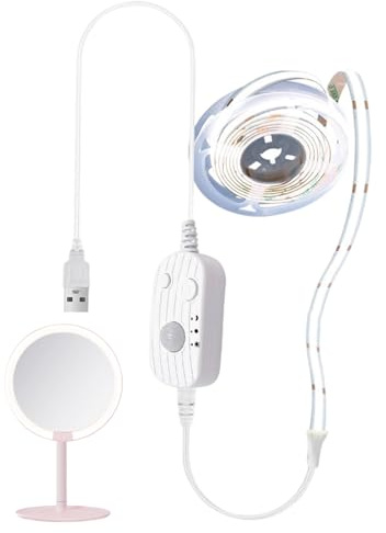 Derwrtup Barra de luz LED con sensor de movimiento, 91 cm, sensor automático de movimiento, iluminación interior, para cocina, sótano, debajo de la cama, dormitorio, cama, tocador