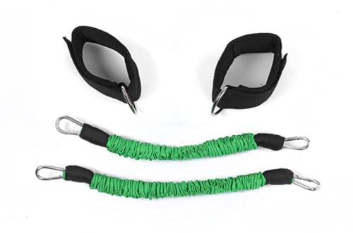 Healifty Bandes de Résistance Cheville Élastiques pour Entraînement Fitness Corde de Tirage Agilité pour Course et Taekwondo Accessoire Portable et Confortable Yoga Couleur Aléatoire