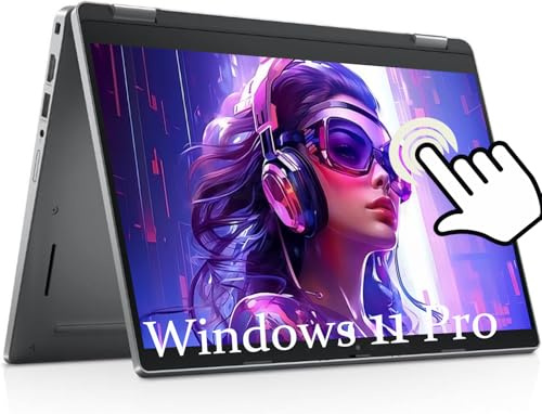 Dell Latitude 5330 2 en 1 Écran Tactile Ordinateur Portable, 13,3 FHD (1920 x 1080), Intel Core i5-1245U 3,3 GHz, SSD 512 Go, RAM DDR4 16 Go, Clavier QWERTY américain, Windows 11 Pro (renouvelé)